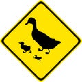 Vector icon warning road sign